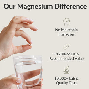 BIOptimizers Magnesium Breakthrough Supplement with 500mg - 7 Forms of Magnesium: Glycinate, Malate, Citrate, and More - Natural Support for Sleep and Cognitive Function -60 Capsules- Calming Vitamins BIOptimizers buy supplements Au