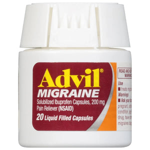 Advil 200 mg Liquid Filled Capsules 20 ea AdvilBuy Supplements Australia