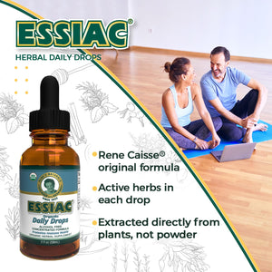 Essiac All-Natural Tea Powder & Organic Wild-Crafted Daily Drops | Detoxify Liver, Blood & Lymph Node Essiac buy supplements Au
