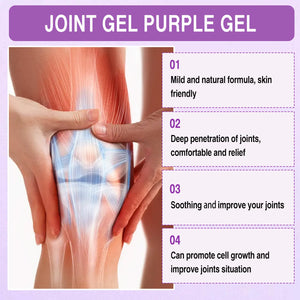2 PCS Joint Gel Purple Gel,Soothing Pain Relief Massage Cream,Full-Body Joint Effective Soothes for Knees, Lumbar, Hands, Neck and Shoulders PERVALABuy Supplements Australia