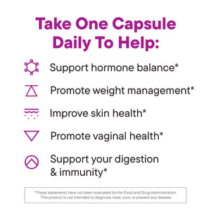 Daily Nouri Hormone Balance Probiotics for Women | Hormone Balance for Women | PMS, Hormonal Acne, & Bloating Support | 7 Clinically Studied Strains + Omega | 30-Day Supply Daily Nouri buy supplements Au