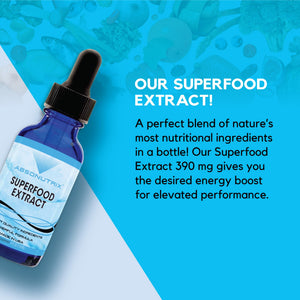 Absonutrix Superfood Extract 390 mg, 4 Oz Liquid, 302 Servings, Made in USA, Quick Absorption, Quality Potent Ingredients, Non-GMO, GMP Certified, Cruelty-Free Products Absonutrix buy supplements Au
