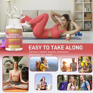 Newpie Saffron Supplements - 100% Pure Saffron Extract Capsules - Natural Mood Enhancer, Supports Eye & Heart Health, Boosts Energy - Premium Supplement for Women & Men(60 Servings (2) Newpie buy supplements Au