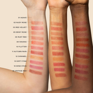 Melixir Vegan Lip Butter (12 Colors), Hydrating Tinted Lip Balm Stick, Bee-Free, Petrolatum-Free, Plant-Based, Moisturizes Dry & Chapped Lips With Shea Butter, Sheer, Natural Finish - #11 Autumn Rain MelixirBuy Supplements Australia