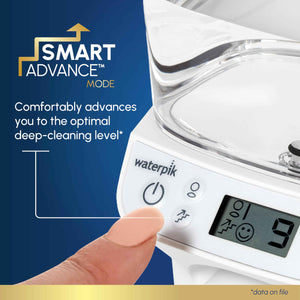 Waterpik Promax Water Flosser with SmartAdvance Mode for Daily Gum Health and Cleaning Teeth, Braces, Implants, ADA Accepted, Small Quiet Design,