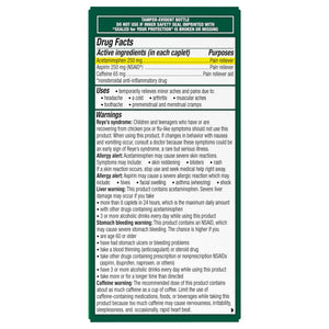 Excedrin Extra Strength Pain Relief Caplets – Headache Relief – 100 Count ExcedrinBuy Supplements Australia
