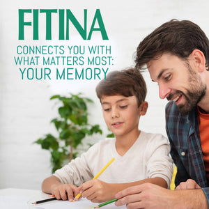 Fitina Brain Supplements for Memory and Focus with Vitamin B6 & Thiamine | High-Dose B Vitamins Nervous System and Cognitive Health Support, Daily Supplement Formula for Adults, 60 Tablets (2-Pack) FitinaBuy Supplements Australia