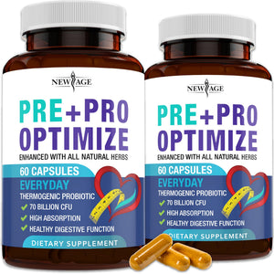 Pro Optimize Probiotics for Women, Menopause, 70 Billion CFU, Digestive Health - Relief for Bloating