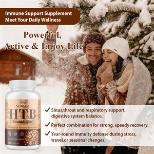 Nokuba Polyphenols Supplement for Immune Support | Himalayan Tartary Buckwheat Sourced | Polyphenol Superfood with Quercetin, Curcumin | Immune Booster, Antioxidant, Anti-inflammatory - 120 Capsules Nokuba buy supplements Au