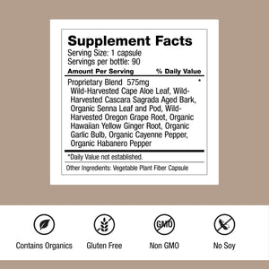 Dr. Schulze's Intestinal Formula #1 - Bowel Movement Supplement for Colon Health Support - Bloating & Constipation Aid - Intestinal Cleanse - All-Natural - Plant-Based - Vegan - 90 Count (2 Pack) Dr. Schulze'sBuy Supplements Australia