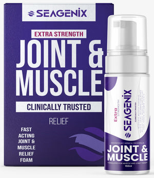 Seagenix Extra Strength Muscle + Joint Foam - Magnesium | Boswellia | Arnica | Formula - Joint and Muscle Relief – Ease Inflamed Joints and Muscles - All Natural – Joints + Muscle Relief SeagenixBuy Supplements Australia