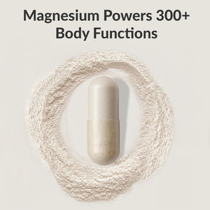 BIOptimizers Magnesium Breakthrough Supplement with 500mg - 7 Forms of Magnesium: Glycinate, Malate, Citrate, and More - Natural Support for Sleep and Cognitive Function -60 Capsules- Calming Vitamins BIOptimizers buy supplements Au