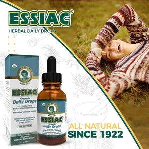 Essiac All-Natural Tea Powder & Organic Wild-Crafted Daily Drops | Detoxify Liver, Blood & Lymph Node Essiac buy supplements Au