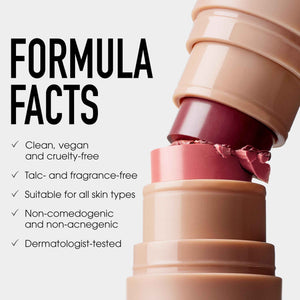 bareMinerals Gen Nude Dew in One Cheek & Lip Stick - Call My Blush