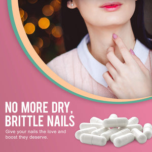 OPTML Hair and Nail Vitamins for Hair Growth and Thickness, Biotin-Infused Hair Pills, Hair Vitamins for Faster Hair Growth and Healthy Nails, for Women and Men, 60 Capsules OPTML buy supplements Au