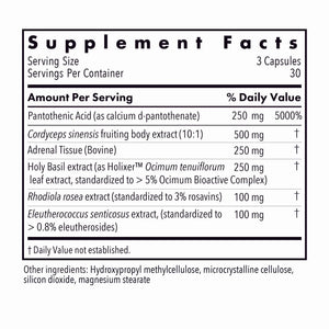 Allergy Research Group - Adrenal Glandular Adapt - Supports Healthy Stress Response and Cortisol Regulation - Hypoallergenic - 90 Vegetarian Capsules Allergy Research GroupBuy Supplements Australia