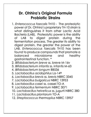 Essential Formulas Dr. Ohhira’s Probiotics Original Formula with 3 Year Fermented Prebiotics, 13 strains LAB Probiotics and Postbiotic Metabolites, 100 Capsules Essential FormulasBuy Supplements Australia