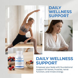 Top Nurex Magnesium Complex for Women & Men,1000mg High Absorption Blend, 8 Magnesium Forms Including Glycinate, Citrate & Malate, Daily Nutrient Support, Vegan Non-GMO, 90 Capsules (1 Pack) wuliao buy supplements Au