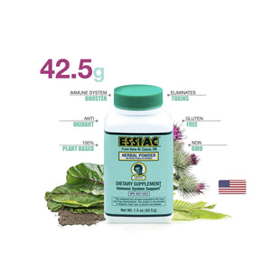 Essiac All-Natural Tea Powder & Organic Wild-Crafted Daily Drops | Detoxify Liver, Blood & Lymph Node Essiac buy supplements Au