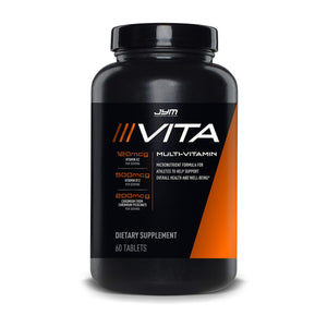 JYM Supplement Science PRO JYM 45 Servings - Tahitian Vanilla Bean & tamin & Mineral Support, Vitamin A, C, B6, B12, E, K, Boron, Biotin, Potassium 60 Tablets JYM Supplement Science buy supplements Au