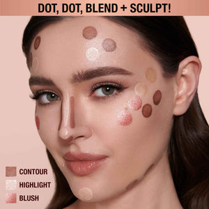 Charlotte Tilbury Glowgasm Beauty Light Wand Liquid Highlighter Makeup - Soft-Focus Pink Highlighter & Blush for Cheeks - Pearlescent