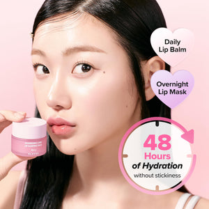 Klavuu Lip Mask Sleeping Pack (0.7oz) – Overnight Deep Hydrating Korean Lip Balm Treatment for Very Dry, Chapped Lips | Lip Lightening & Plumping with Instant Hydration | Gentle Exfoliating (Berry) KLAVUUBuy Supplements Australia