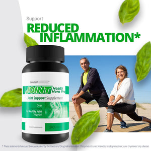 Joint Health Hero Pro - Our Best Joint & Bone Support Supplement - Turmeric - Vitamin D - Vitamin C - for Knees, Hips, Hands, Feet, Back, Neck, and More - Our Best Vitamin D Formula Happy Health Marketplace buy supplements Au