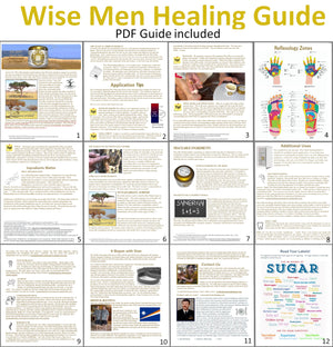 Wise Men Healing Balm with Myrrh and Frankincense Essential Oils for Soothing Nerve Relief Massage Wise MenBuy Supplements Australia