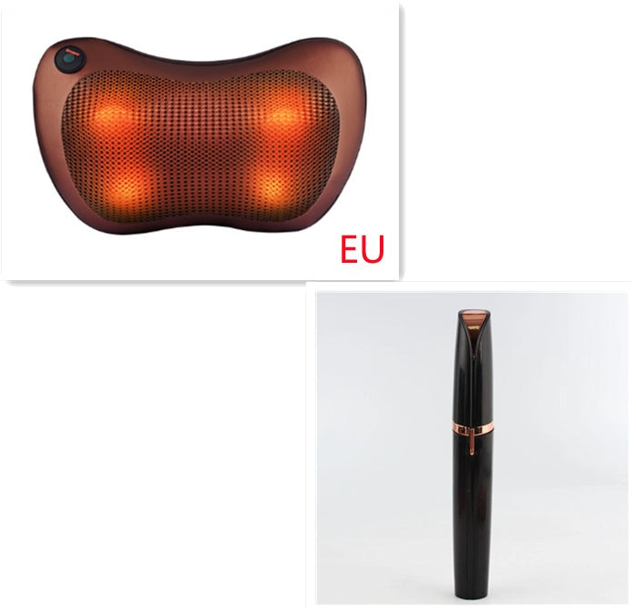 Flawlessly Brows Electric Eyebrow Remover - Painless Precision Hair Trimmer with LED Light