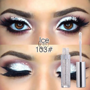 PHOERA Glitter & Glow Liquid Eyeshadow - Holographic Metallic Shine