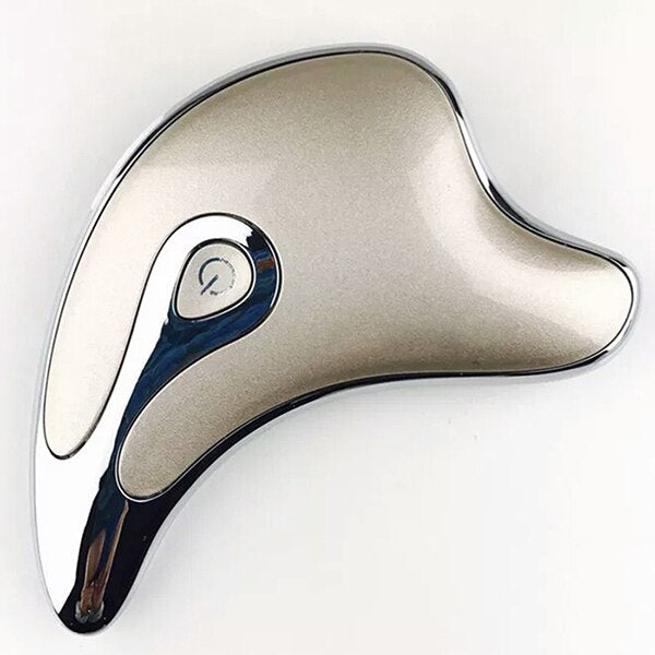 Electric Gua Sha Facial Massager - LED Microcurrent Face Lifting & Skin Rejuvenation Tool