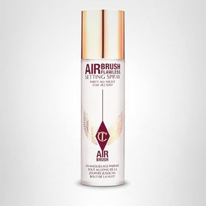 Charlotte Tilbury Airbrush Flawless Setting Spray - Ultra-Fine Hydrating Mist to Prime & Set Face Makeup For Up to 16Hr - Soothes, Blurs Pores & Calms Skin (100ml) Charlotte TilburyBuy Supplements Australia