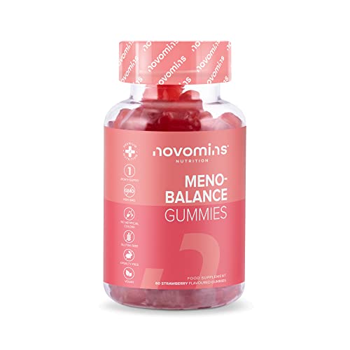 Novomins Meno-Balance Gummies – Menopause Support – Perimenopause and Post Menopause