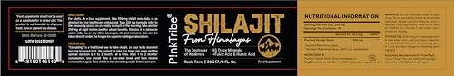 Shilajit Resin, Original Himalayan Shilajit 30g - Gold Grade 100% Pure, Rich in Fulvic