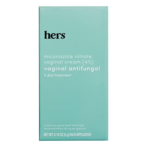 Hers Miconazole 3 Day Yeast Infection Treatment - Treats Vaginal Itching, Burning, Discharge
