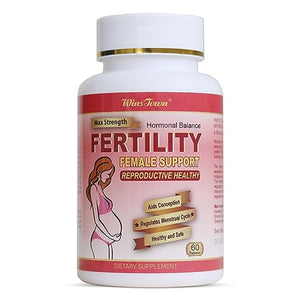 Wins Town Fertility Tablet for Women with Prenatal Vitamins, Female Fertility Supplement