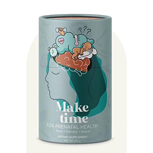 MAKE TIME Prenatal Health Powder Supplement for Women with Folate and Biotin