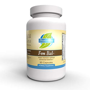 Priority One Vitamins Fem-Bal 90 Capsules - Supports a Healthy Female endocrine System