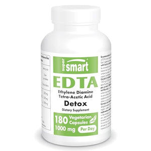 Supersmart - EDTA 1000mg per Day - Calcium Disodium EDTA Supplement | Non-GMO