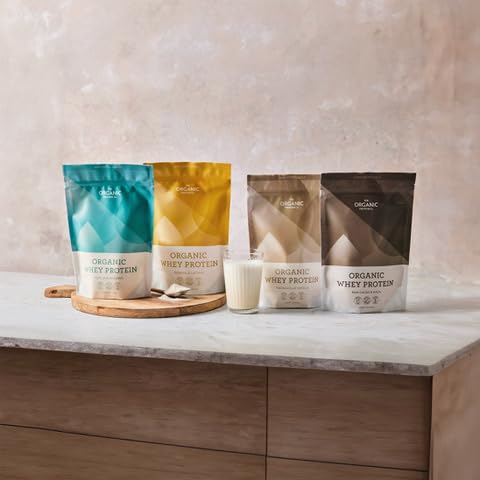 The Organic Protein Co. - Pure Unflavoured Organic Whey Protein Powder - SOYA & Gluten Free w