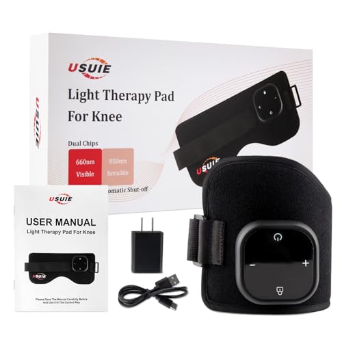 Cordless Red Light Therapy for Knee, Infrared Light Therapy Devices for Knee Pain Relief, Meniscus Injury