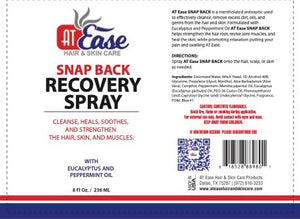 AT Ease Snap Back Recovery Muscle Spray AT EaseBuy Supplements Australia