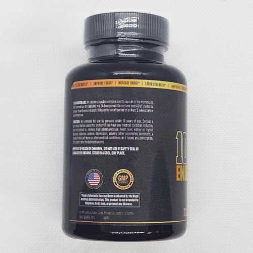 1080p Thermogenic Energy Burn - #1 Rated Energy & Pre Workout for Men & Women