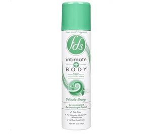 FDS Intimate + Body Dry Feminine Deodorant Spray, Delicate Breeze, 2 Oz