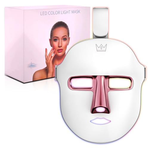 Red Light Therapy M-Ask Red Light Facial M-Ask Red Light Therapy for Face 7-1 Colors Light for Face Home Use