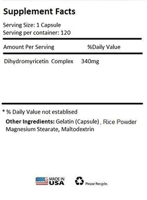 Absonutrix Dihydromyricetin - 520 mg, 120 Servings, Made in USA, Quick Absorption, Quality Potent Ingredients, Third-Party Tested, Non-GMO, GMP Certified, Cruelty Free Products Absonutrix buy supplements Au