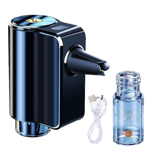 VEAREAR Smart Car Air Freshener Diffuser, Car Essential Oil Diffuser with 3 Adjustable Intensity Modes