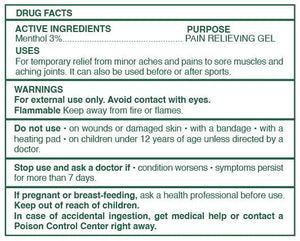 Ross D'Elen Green Menthol Gel - 2Pack Large Size (2) ROSS D'ELENBuy Supplements Australia