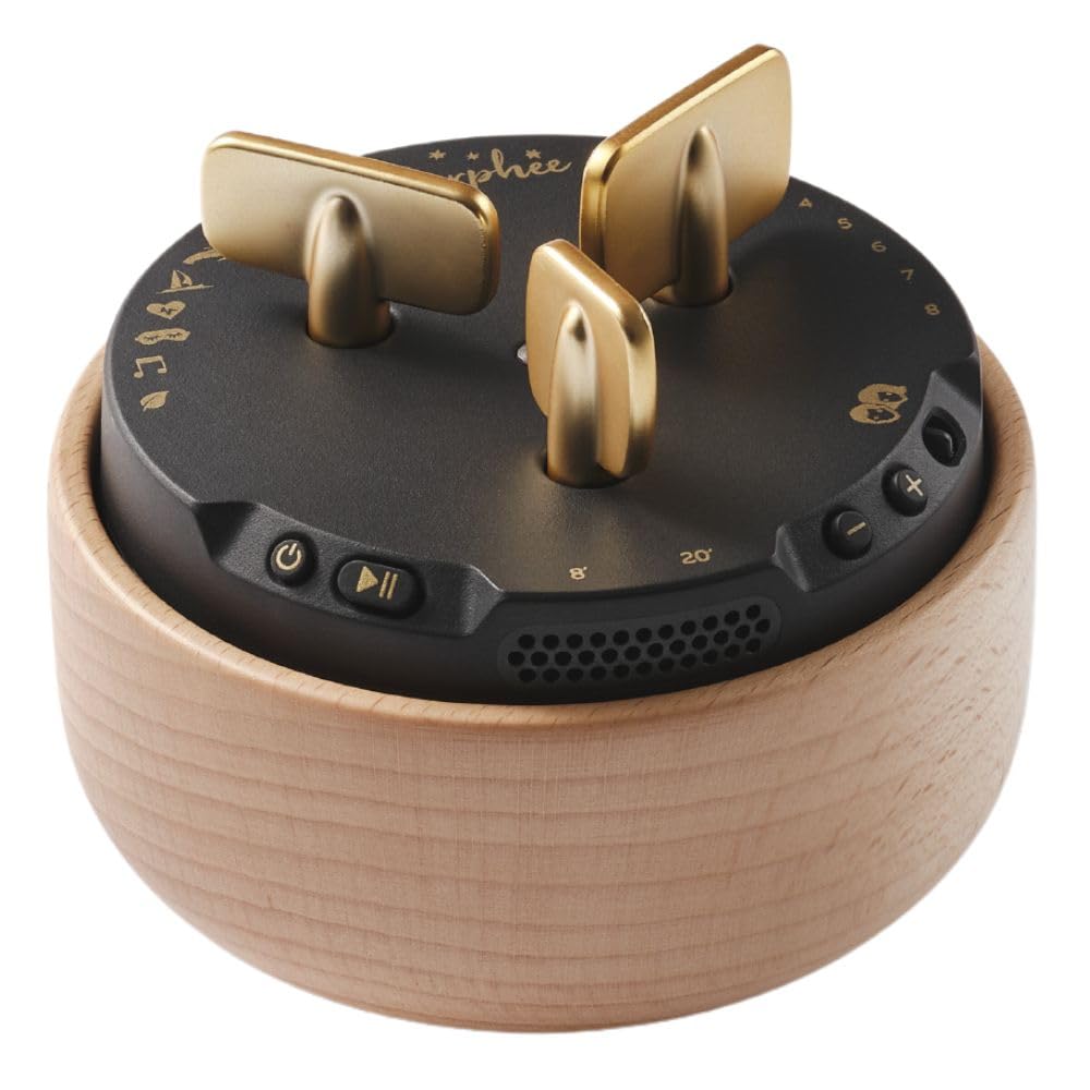 Morphée - Sound Machine for Sleep with Meditation - White Noise & Sound Therapy for Deep, Restful Sleep - 210 Sessions in 4 Languages - Perfect Meditation Accessory