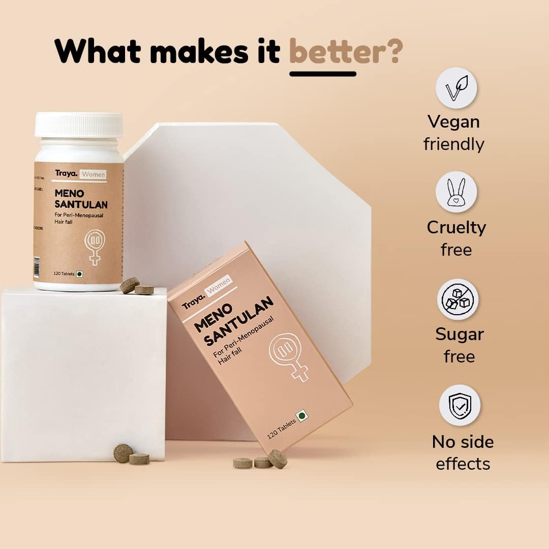 Sheltr Meno Santulan - Menopause Multi-Vitamins Manages Mood Swings, Hot Flashes, Period Cramps